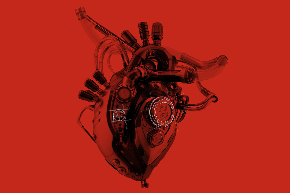 A heart inside the machine